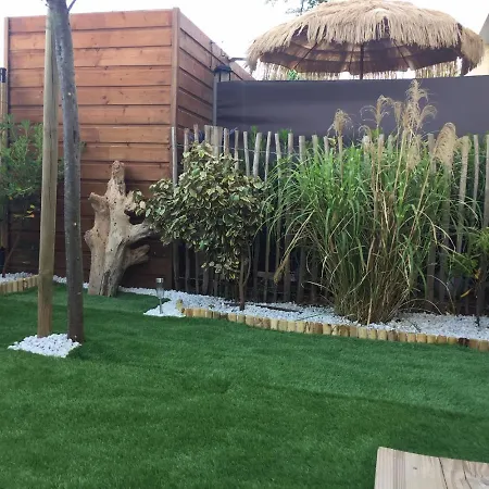 A 500m De La Mer Confortable Pour 4 Personnes Avec Terrasse Et Jardin * Sérignan